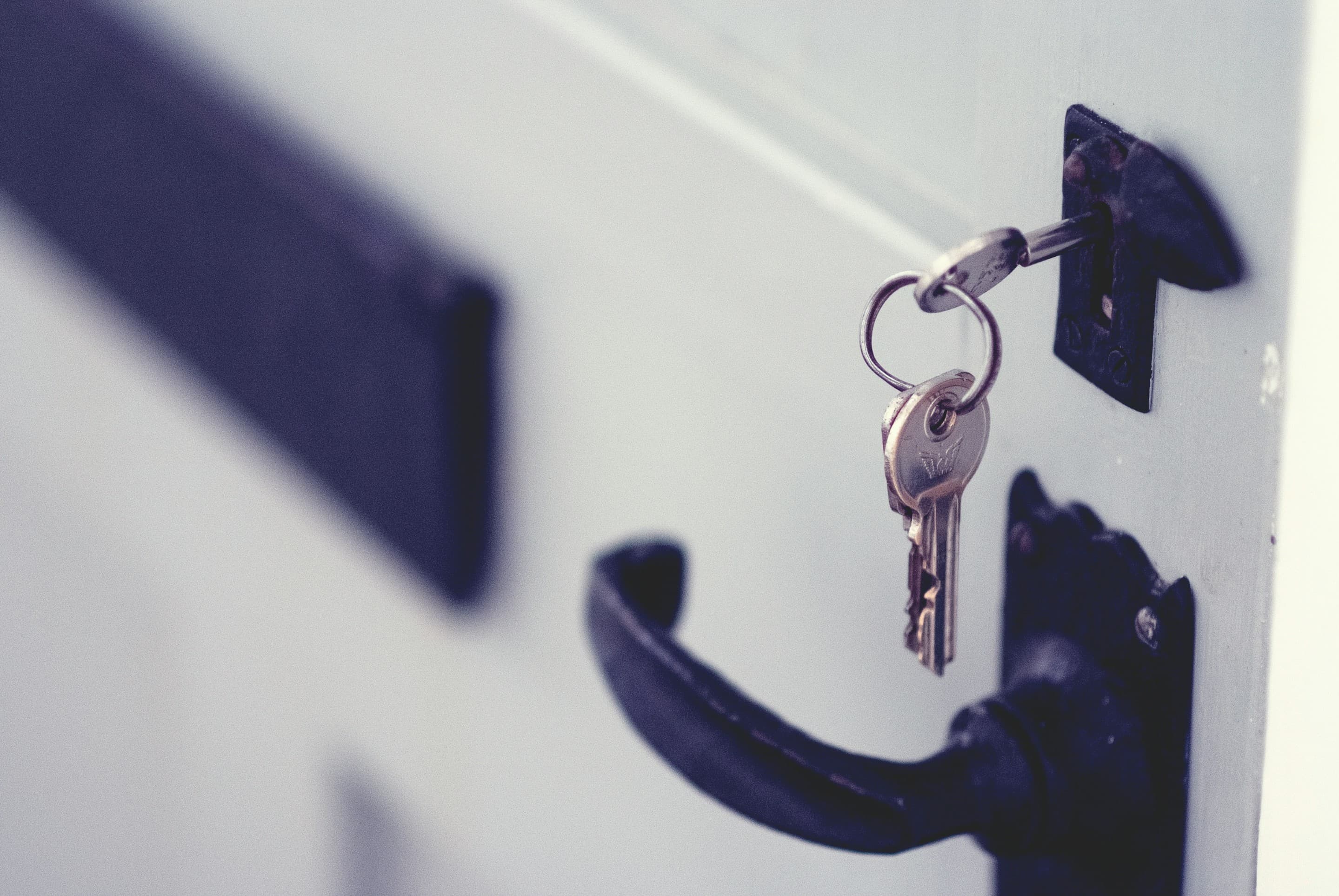 Key in door